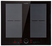 Klarstein Delicatessa 60, vstavaná indukčná varná doska, 7000 W, 4 zóny, sklokeramika, časovač