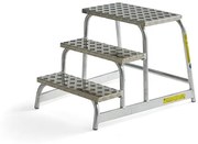 Schodíky INCREASE, 3 schody, výška platformy 600 mm