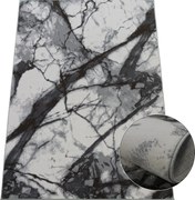 Koberec Lotus 9302 GREY – sivý s abstraktným vzorom Rozmer: 80x150 cm