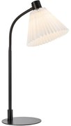 Markslöjd 108697 - Stolná lampa MIRA 1xE14/40W/230V čierna/biela