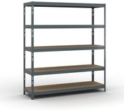 Policový regál 1786x1600x500 mm, nosnosť 350kg
