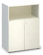 Stredná skriňa ProOffice 80 x 47 x 106,3 cm, biela