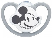 Cumlík Space NUK 0-6m Disney Mickey Mouse sivý