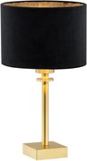 Argon 8049 - Stolná lampa ABBANO 1xE27/15W/230V mosadz/čierna