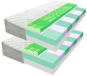 ECOMATRACE PARIS 18 cm Ortopedický sendvičový masážny matrac 1+1 Rozmery 80x200