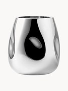 Malá ručne fúkaná sklenená váza Mirror, V 17 cm