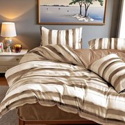 Posteľné obliečky Homa KORSA BEIGE 7-dielna sada 140x200 cm