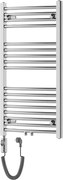 Mexen Ares, elektrické vykurovacie teleso 900 x 500 mm, 300 W, chrómová, W102-0900-500-2300-01