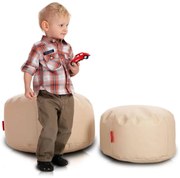 INTERMEDIC SK - Sedací vak 58x28 cm z ekokože | podnožka, sedenie, 135l, 1 ks Farba: E02 - Krémová svetlá (ekokoža)