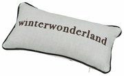Vankúšik WINTERWONDERLAND 33 x 17 cm