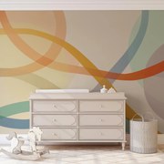 Fototapeta - Dúhové línie (147x102 cm)