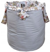 Detský kôš na hračky ANIMALS - LES - šedý