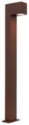 Priemyselná stojaca vonkajšia lampa hrdzavohnedá 80 cm IP44 - Baleno