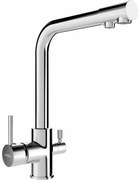 Mexen Duero, stojanková drezová batéria, chrómová, 671600-00