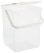 Rotho Nádoba na prací prášok, granule alebo bioodpad – 9 l DETERGENT Transparentná
