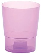 Kvetináč Coubi Orchidea fialová transparentná