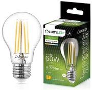 Žiarovka LED A60 FIL CL 7W 60W E27 806LM 4000K
