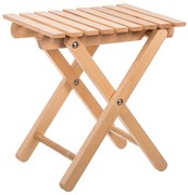ČistéDrevo Drevená skladacia stolička