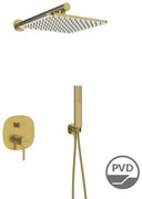 Laveo Pola, podomietková sprchová súprava, zlatá matná, LAV-BAP_G0PB