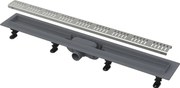 Sprchový žľab Alca 75 cm plast šedá mat zebra APZ10-750M