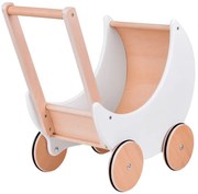 Drevený kočík pre bábiky pre deti Jokomisiada ZA5484