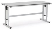 Elektricky nastaviteľný dielenský stôl MOTION, nosnosť 300 kg, 2000x800 mm