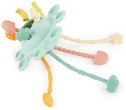 Bieco - Silikónová motorická hračka s aktivitami - eucalyptus