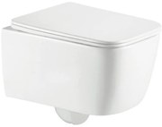 Závesná WC misa NEXT to s doskou voľne padajúca