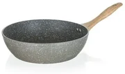 BANQUET Panvica WOK s nepriľnavým povrchom NATURAL STONE 28 x 7,8 cm