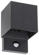 Kanlux 28994 - LED vonkajšie nástenné svietidlo so senzorom REKA LED/7W/230V IP54 antracit