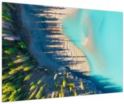 Obraz - Pohľad na jazero (90x60 cm)