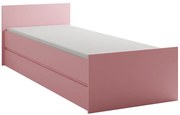Posteľ 90 Cosmo C08 ružová