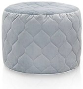 Prešívaná taburetka Cilindro