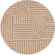 Svetloružový okrúhly koberec ø 200 cm Art 1121 – Ayyildiz Carpets