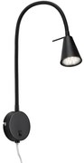 Briloner 2082-015 - LED Nástenná lampa COMFORT LIGHT 1xGU10/5W/230V čierna