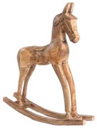 Vianočná figúrka MANGOS hojdací kôň 711527