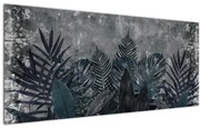 Obraz - Palmové listy (120x50 cm)