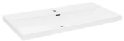 Nábytkové umývadlo SAT B-Way 101x46,5 cm otvor pre batériu uprostred SATBW10046