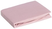 JERSEY PRESTIERADLO 220X240 CM, VÝŠKA 30 CM RUŽOVÉ