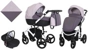 Kočík Kunert Tiaro white frame 3v1 - 02