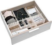 Domo Living Zásuvkový organizér, prepážky do šuplíka, flexibilná mriežka DOMO, 8ks