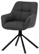 Autronic BONTEC Jedálenská stolička, sivá, látka, HC-532 GREY2 Farba: Šedá