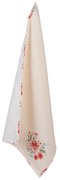 Bavlnená utierka s kvetmi Little Rose Collection - 52*72 cm
