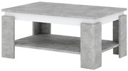 Konferenčný stolík LUNO sivý betón/antracit