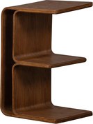 Odkladací stolík v dekore orecha 32x40 cm Frey – WOOOD