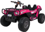 Ramiz Elektrická bugina PROSPECTOR STRONG pre deti ružová + pohon 4x4 + diaľkové ovládanie