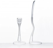 Stolná LED lampa Soleto, biela