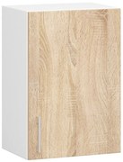 Kuchynská závesná skrinka Š 40 cm D1 Artus biela/sonoma