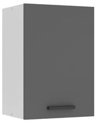 Kuchynská skrinka Belini Premium Full Version horná 40 cm šedý mat