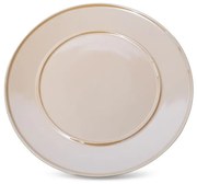 Dekoračný tanier SIMONA 6 01 béžový